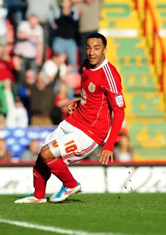 Nicky Maynard's Euphoric Championship Goal Celebration: A Glorious Moment for Bristol City vs. Burnley (19/03/2011)