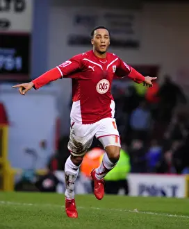 Nicky Maynard's Euphoric Goal Celebration: Bristol City vs Newcastle United, Championship 2010
