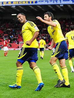 Barnsley V Bristol City Prints: Nicky Maynard's Game-Winning Goal: Championship 2011 - Barnsley vs. Bristol City