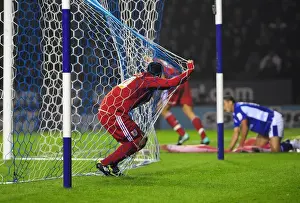 Leicester City V Bristol City Prints: Nicky Maynard's Goal-Scoring Drama at Leicester City: A Championship Clash