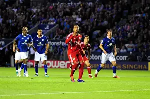 Leicester City V Bristol City Prints: Nicky Maynard's Heartbreaking Penalty Miss: Leicester City vs