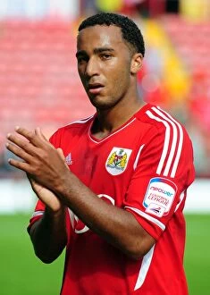 Images Dated 6th August 2011: Nicky Maynard's Thunderbolt: Bristol City vs. Ipswich Town, Championship 2011