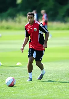 Nicky Maynard's Unwavering Concentration during Bristol City's Pre-Season Training