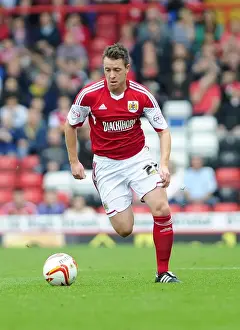 Bristol City V Colchester United Prints: Nicky Shorey in Action: Bristol City vs Colchester United