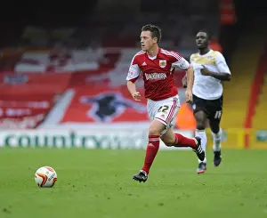 Bristol City V Colchester United Prints: Nicky Shorey in Action: Bristol City vs Colchester United, Sky Bet League One, 2013