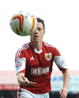 Bristol City V Colchester United Prints: Nicky Shorey of Bristol City in Action against Colchester United, Sky Bet League One, 2013
