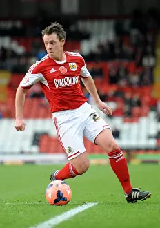 Bristol City V Dagenham And Redbridge Prints: Nicky Shorey in FA Cup Action: Bristol City vs Dagenham and Redbridge at Ashton Gate, 2013