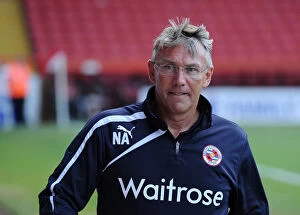 Images Dated 24th July 2013: Nigel Adkins Leads Reading Against Bristol City, July 2013