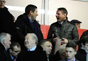 Nigel Clough and Stuart Pearce Face Off: Championship Clash Between Bristol City and Millwall on January 3, 2012 (Editorial Use Only)