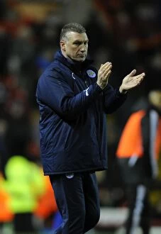 Images Dated 12th January 2013: Nigel Pearson at the Helm: Leicester City vs. Bristol City, 2013 Championship Match