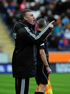 Hull City V Bristol City Prints: Nigel Pearson Leads Hull City Against Bristol City in Championship Clash at KC Stadium (18/12/2010)