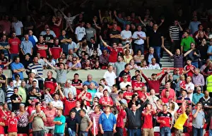 Nottingham Forest V Bristol City Prints: Nottingham Forest vs. Bristol City Clash in Championship Football, 2012