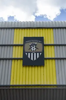 Notts County V Bristol City Prints: Notts County vs. Bristol City Clash at Meadow Lane: Sky Bet League One Football Match