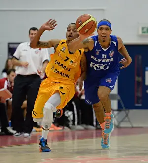 Bristol Flyers V Sheffield Sharks Prints: November Showdown: Flyers vs. Sharks - Basketball Clash at Bristol City Football Club (08)