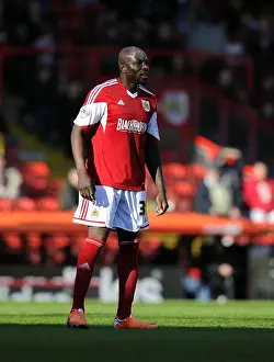 Bristol City V Swindon Town Prints: Nyron Nosworthy in Action: Bristol City vs Swindon Town, Sky Bet League One, 2014