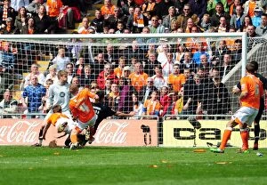 Images Dated 2nd May 2010: Ormerod Strikes: Blackpool Edge Past Bristol City in Championship Clash (02/05/2010)