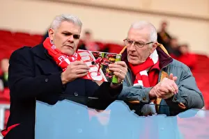 Bristol City V Reading Prints: Passionate Atmosphere