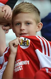 Passionate Bristol City Fans in Action: Sky Bet League One Showdown Against MK Dons at Ashton Gate