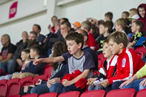 Passionate Bristol City Fans at Ashton Gate