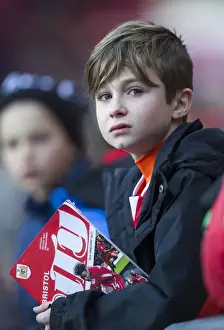 Passionate Bristol City Fans at Ashton Gate: Sky Bet Championship Showdown vs. Cardiff City