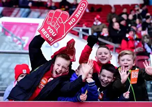 Passionate Bristol City Fans Pack Ashton Gate for Sky Bet Championship Match Against Cardiff City (14/01/2017)