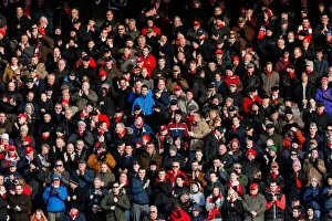 Bristol City V Birmingham City Prints: Passionate Bristol City Fans Pack Ashton Gate Stadium for Sky Bet Championship Match against Birmingham City