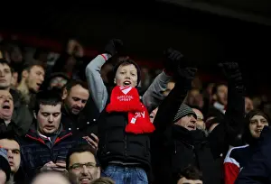 Bristol City V Bolton Wanderers Prints: Passionate Bristol City Fans Pack Ashton Gate Stadium for Sky Bet Championship Match against Bolton Wanderers