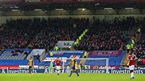 Burnley Prints: Passionate Bristol City Fans at Turf Moor during FA Cup Fourth Round Match