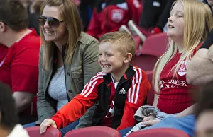 Passionate Bristol City Supporter at Ashton Gate