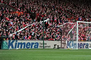 Bristol City V West Ham United - Fans Prints: Passionate Fans of Bristol City FC Cheering at Ashton Gate During FA Cup Match Against West Ham United