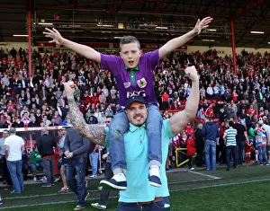 Fan Prints: Passionate Moment at Ashton Gate: Bristol City vs Coventry City, 2015