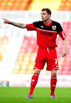 Images Dated 4th September 2012: Paul Anderson in Action: Bristol City U21s vs Brentford U21s at Ashton Gate