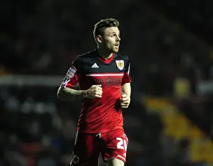Bristol City V Birmingham City Prints: Paul Anderson in Action: Bristol City vs Birmingham City, Ashton Gate, 2013