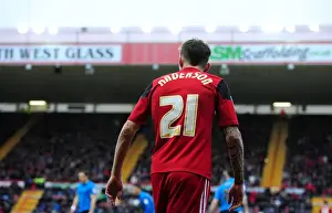 Paul Anderson in Action: Bristol City vs Nottingham Forest, Npower Championship (February 9, 2013)