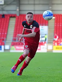 St Johnstone V Bristol City Prints: Paul Anderson of Bristol City in Action against St Johnstone at McDiarmid Park