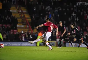 Bristol City V Barnsley Prints: Paul Hartley's Fifth Penalty Goal: Bristol City's Championship Victory over Barnsley (23/03/2010)