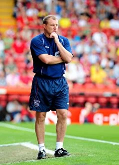 Images Dated 6th August 2011: Paul Jewell at the Helm: Championship Showdown between Ipswich Town and Bristol City (06/08/2011)