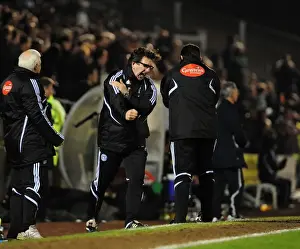 Bristol City V Plymouth Argyle Prints: Paul Mariner's Euphoric Moment: Opening Goal Celebration Against Former Team