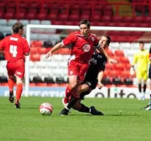 Images Dated 20th April 2010: A Peek into the Past: Bristol City Reserves vs Exeter Reserves (09-10 Season)
