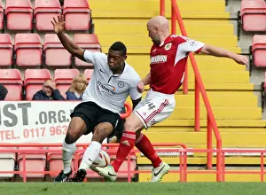 Bristol City V Peterborough Prints: Penalty Controversy: Assombalonga Fouled by O'Connor in Bristol City vs Peterborough United