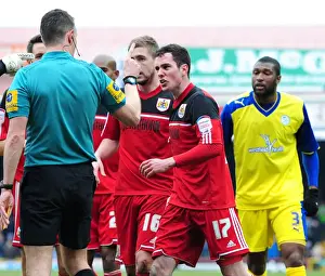 Penalty Dispute Erupts in Heated Altercation: Bristol City vs Sheffield Wednesday