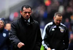 Preston V Bristol City Prints: Phil Brown Leads Preston North End Against Bristol City in Championship Clash at Deepdale Stadium (05/02/2011)