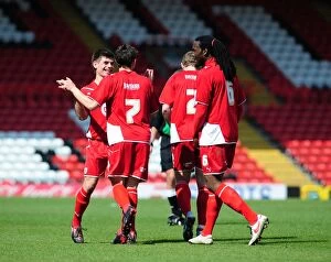 Images Dated 20th April 2010: A Pivotal Moment in Bristol City's 09-10 Season: Reserves vs Exeter