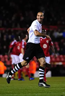 Bristol City V Swansea City Prints: Pratley's Stunner: Thrilling Swansea Victory at Ashton Gate (Bristol City vs Swansea City)