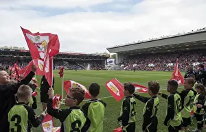 Bristol City V Birmingham City Prints: Pre-Kickoff Atmosphere at Ashton Gate: Bristol City vs Birmingham City, 2017