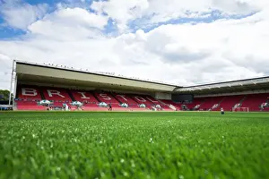 Bristol City V Portsmouth Prints: Pre-Season Friendly at Ashton Gate: A Glimpse Inside the Stadium - Bristol City vs Portsmouth