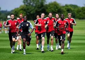 Pre-season Training: Intense Sessions with Bristol City First Team 2011-12