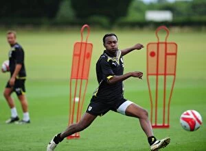 Images Dated 6th July 2009: Pre-Season Training: The Road to Glory with Bristol City First Team (09-10)
