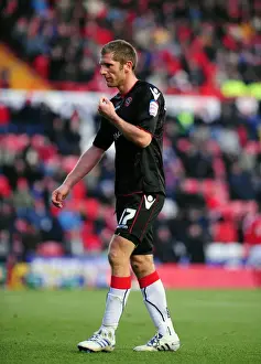 Red Card for Cresswell: Bristol City vs Sheffield United (Nov. 27, 2010, Championship)