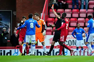 Referee Sends Off Lee Tomlin in Intense Bristol City vs. Peterborough United Championship Clash